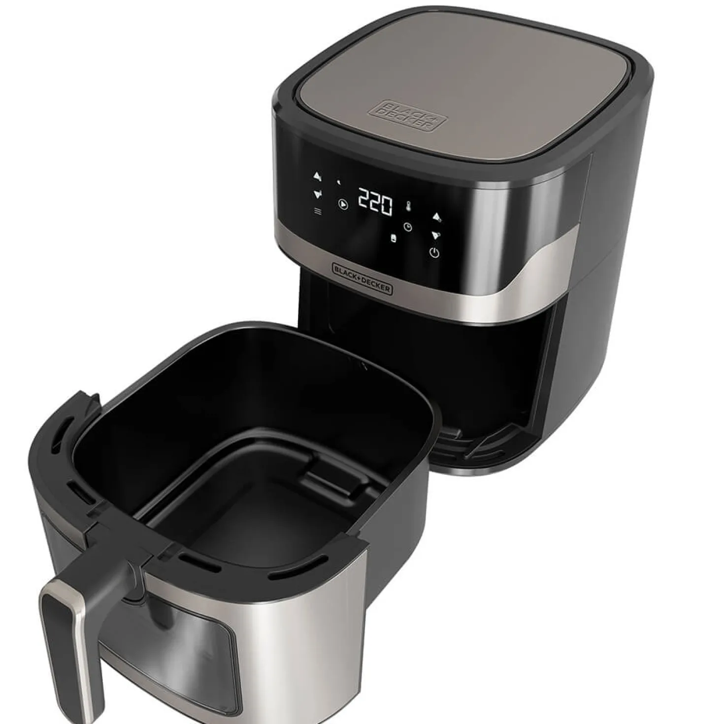 Airfryer BlackDecker BXAF60080E, 1600W, 6,5 L
