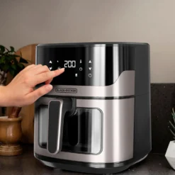 Airfryer BlackDecker BXAF60080E, 1600W, 6,5 L