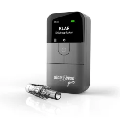 Alkomätare ALCOSENSE Pro, bränslecellsensor, TFT-display, 5 munstycken