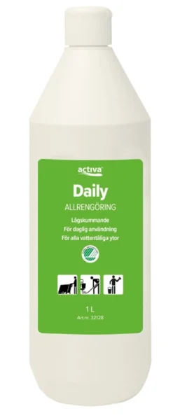 Allrengöringsmedel Activa Daily Citrus, lågskummande, 1 liter