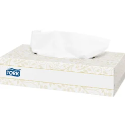 Ansiktsservett Tork Extra Mjuk, tvålagers, vit, 21x21cm, 100 st