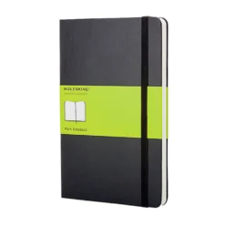 Anteckningsbok Moleskine Hard Large Olinjerad, svart, 240 sidor