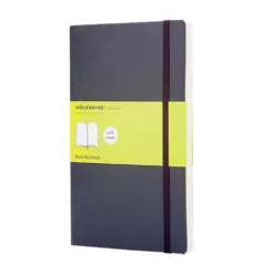 Anteckningsbok Moleskine Soft Pocket, olinjerad, svart, 192 sidor