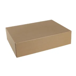 Arkivbox A4 Syrafri SS 628107, brun, 80 mm