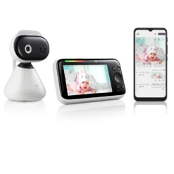 Babyvakt MOTOROLA PIP1500 Connect Wi-Fi, 5-tums skärm, HD-kamera