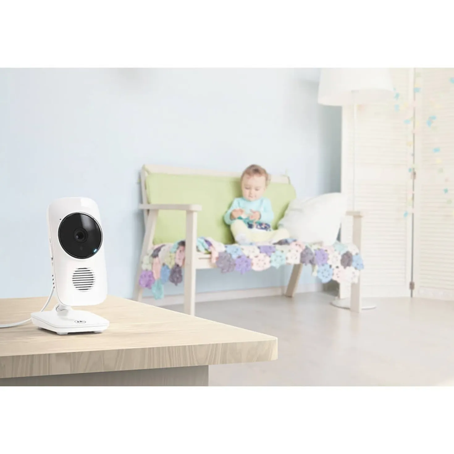 Babyvakt MOTOROLA VM483 Video, 2,8-tums skärm, 300m räckvidd