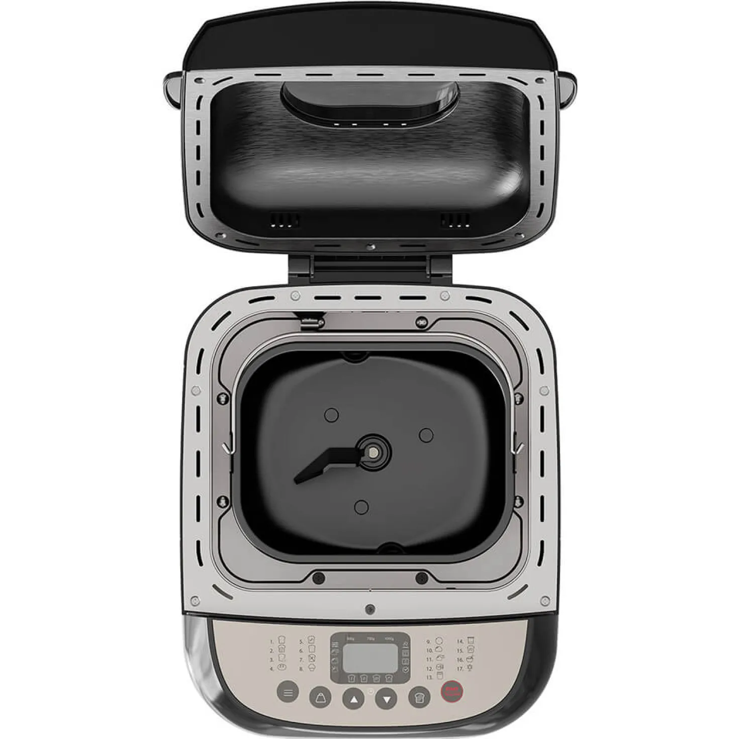 Bakmaskin BlackDecker 600W, 17 program, svart