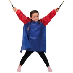 Barnförkläde Playbox med ärmar, 3-5 år, 57 cm