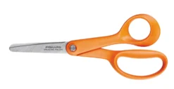 Barnsax Fiskars Junior, högerhänt, trubbig spets, 125 mm, orange