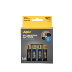 Batteri Aqiila Powerbird Rechargeable AAA, USB-C, 1,5V, 4 st