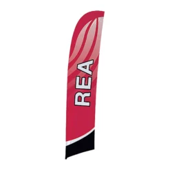 Beachflagga Rea Digitaltryckt Polyester, 50x230 cm, 262 cm monterad