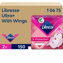 Binda Libresse Ultra+ med vingar, refill för Tork 564050