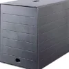 Blankettbox Durable Idealbox Plus, 7 fack, svart