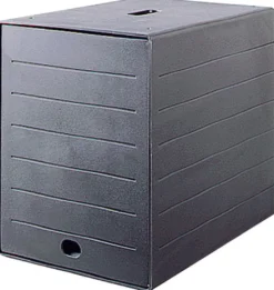Blankettbox Durable Idealbox Plus, 7 fack, svart