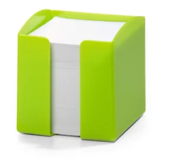 Blockkubshållare Durable TREND, transparent, 800 papper