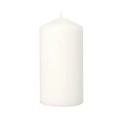 Blockljus Stearin Vit, Ø 80x150mm, 40 tim brinntid