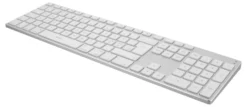 Bluetooth-tangentbord Deltaco TB-402 för Mac, nordisk, aluminium, fullstort