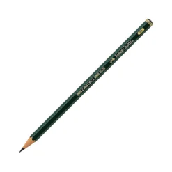 Blyertspenna Faber-Castell 9000, hårdhetsgrad 6B, hexagonal