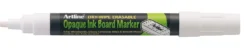 Boardmarkör Artline Opaque Ink, vit, 2 mm rund spets