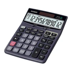 Bordsräknare Casio DJ-120D Plus, 12 siffror, hybridkraft
