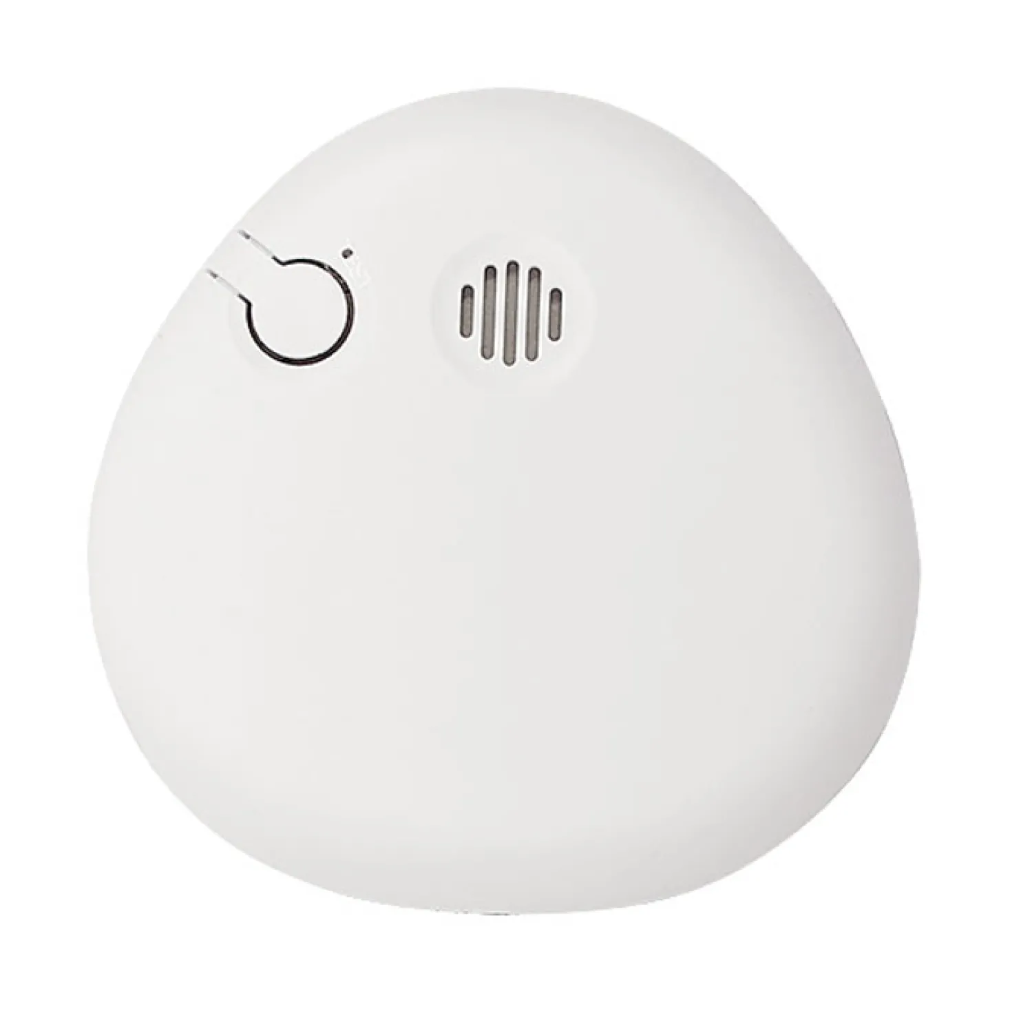 Brandvarnare Housegard Pebble, optisk, 10-års batteri, vit