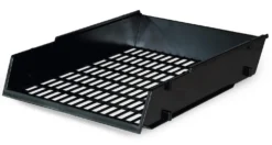Brevkorg Durable Economy Stapelbar, svart, A4 och C4