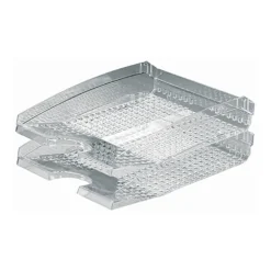 Brevkorg Durable Trend A4, transparent, stapelbar