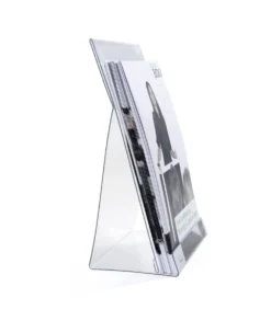 Broschyrställ Durable Bord A4, transparent, polystyren
