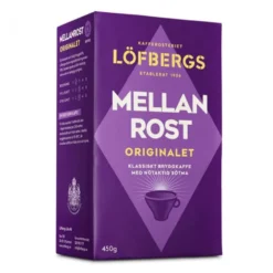Bryggkaffe Löfbergs Mellanrost 100% Arabica, 450 g
