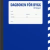Byggdagbok Burde 60 dagar, A4, självkopierande