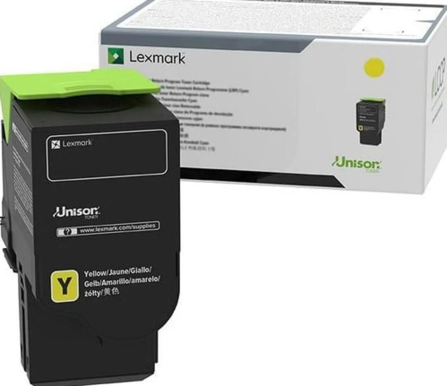 CS421 Yellow Extra High Yield Contract Toner patron 5