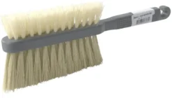 Damm- och möbelborste Nordex, dubbelsidig, nylon och tagel