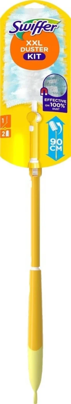Damvippa Swiffer Duster XXL Kit, teleskop 90 cm, 1 handtag + 2 refiller