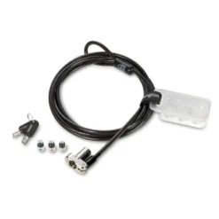 Datorlås Kensington 3-in-1 KD, Kensington/Nano/Wedge, 1,8 m kabel