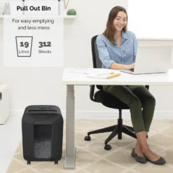 Dokumentförstörare Fellowes Automax 80M P-4, 17L