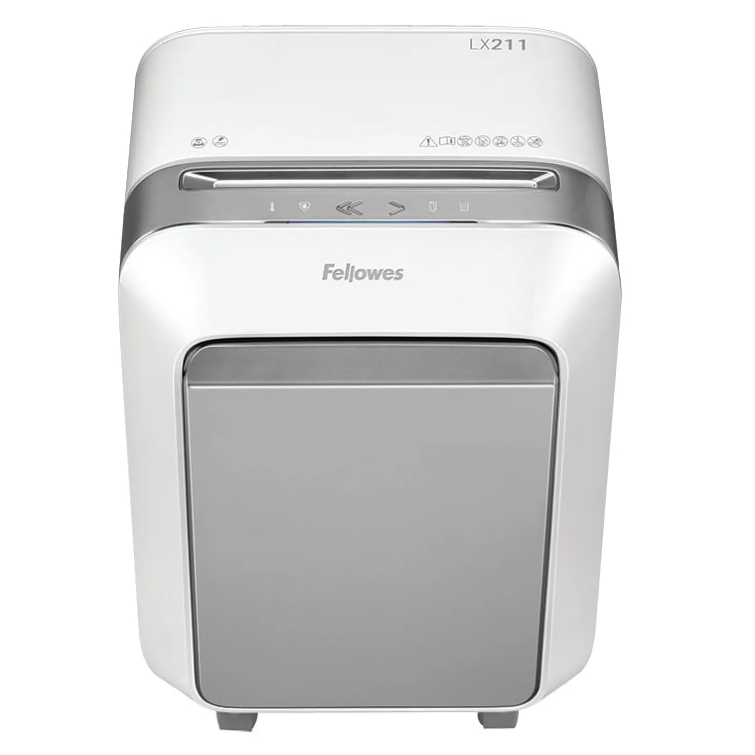 Dokumentförstörare Fellowes LX211 Micro-cut, vit, 23L