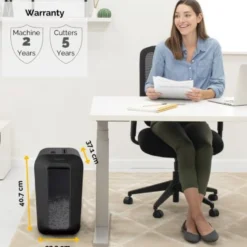 Dokumentförstörare Fellowes Powershred LX65 P-4, 22 liter