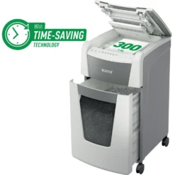 Dokumentförstörare Leitz IQ 300 Office AutoFeed, P4, 60L