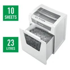 Dokumentförstörare Leitz IQ Office P5, micro-cut, 23L