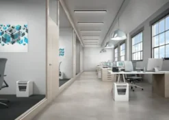 Dokumentförstörare Leitz IQ Office P5, micro-cut, 23L