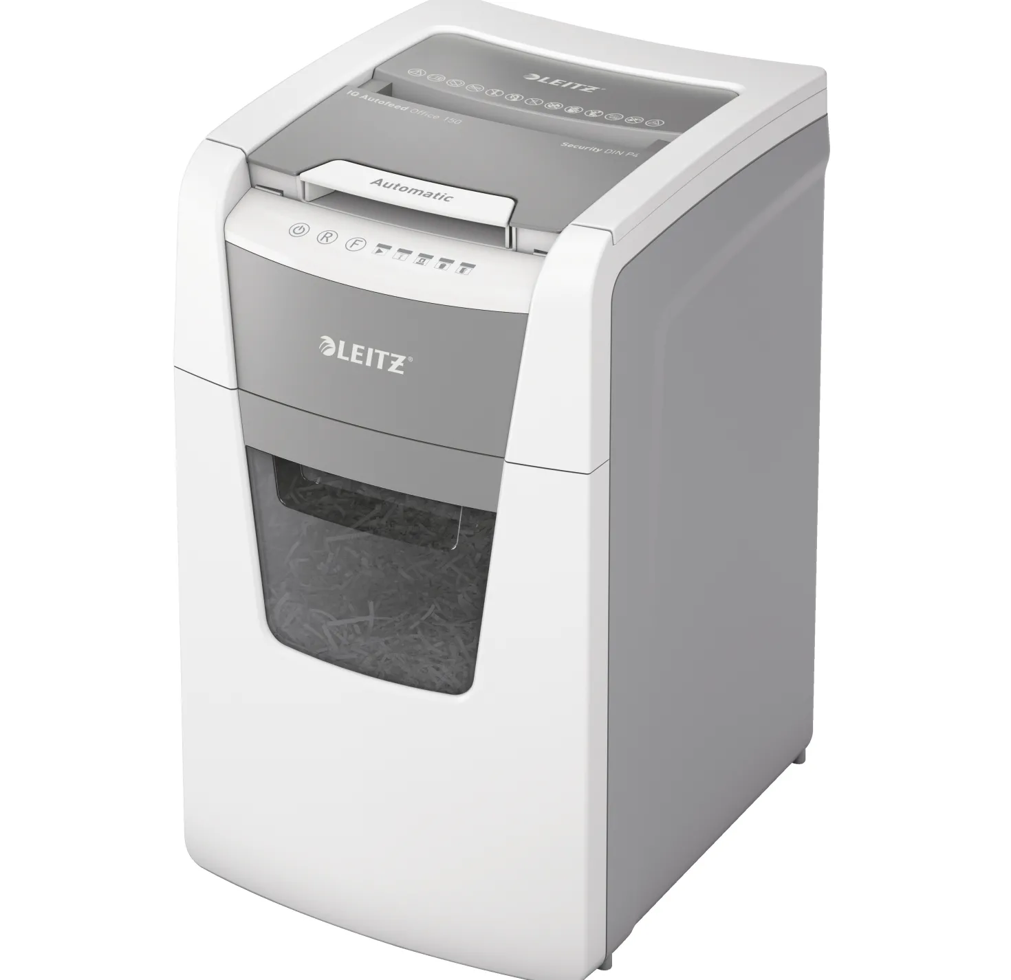 Dokumentförstörare Leitz IQ 150 Office P5, 44 liter