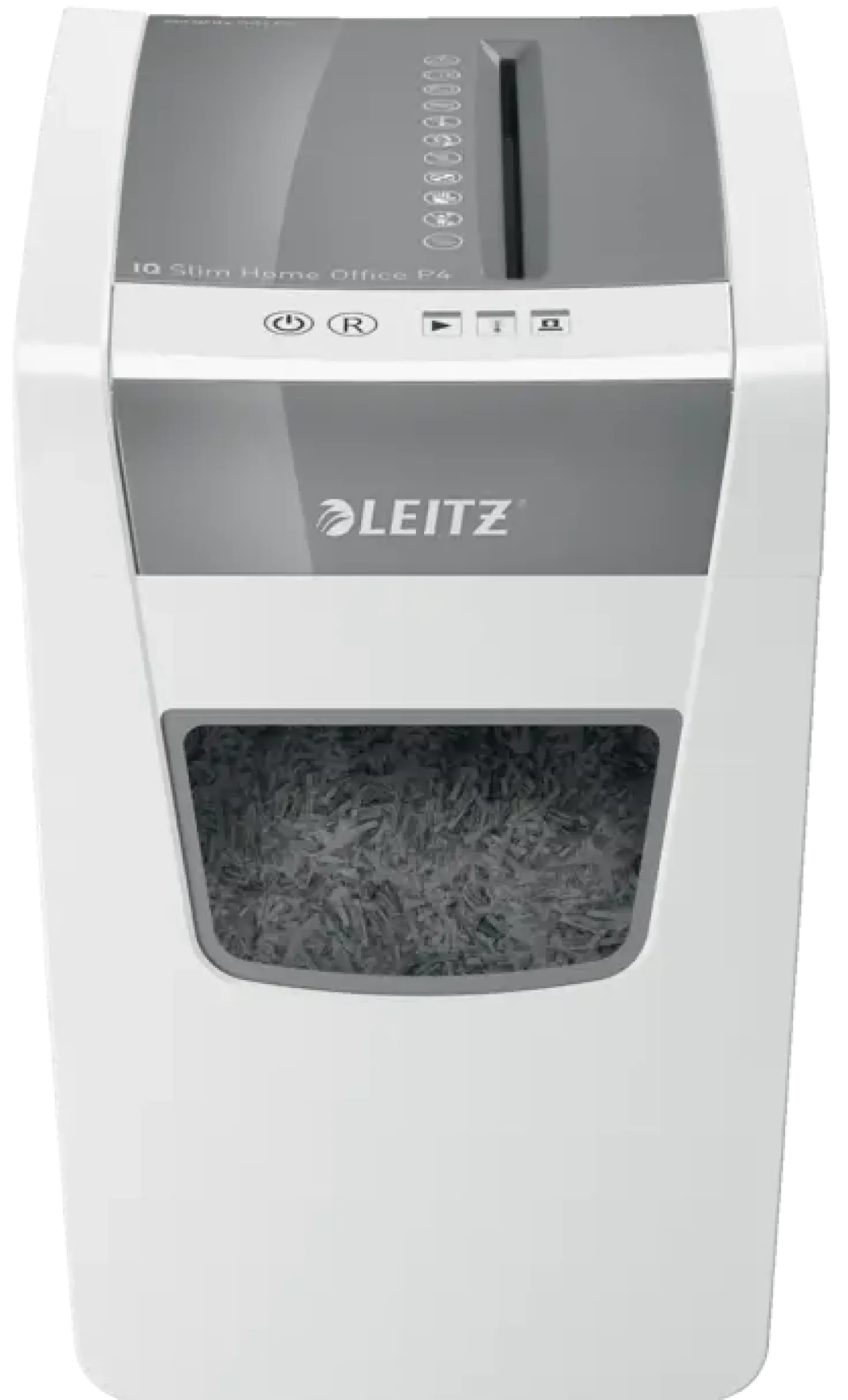 Dokumentförstörare Leitz IQ Slim Home Office P-4, 10-, 23L