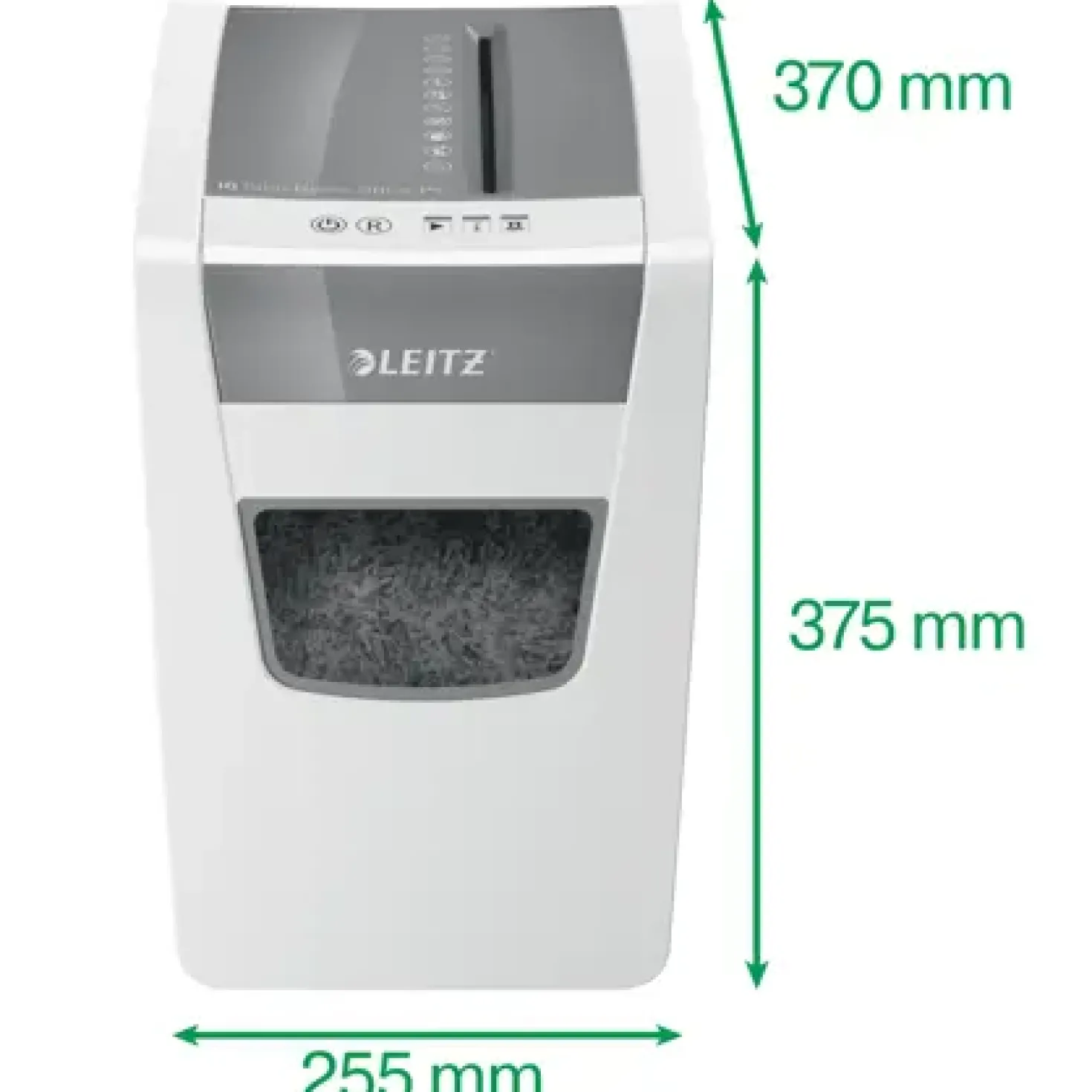 Dokumentförstörare Leitz IQ Slim Home Office P-4, 10-, 23L