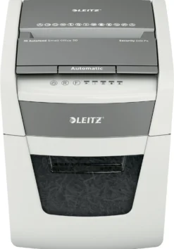 Dokumentförstörare Leitz IQ 50X Small Office, P4 automatisk