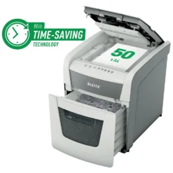 Dokumentförstörare Leitz IQ 50X Small Office, P4 automatisk