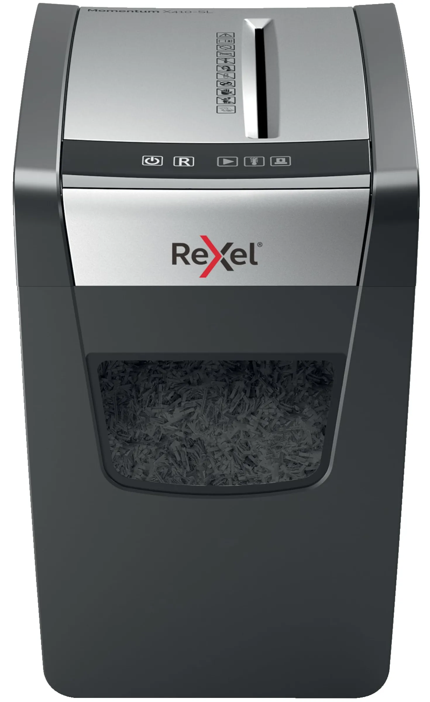 Dokumentförstörare Rexel Momentum X410-SL P4, 23L