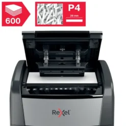 Dokumentförstörare Rexel Optimum 600X AutoFeed+, P-4, 110L