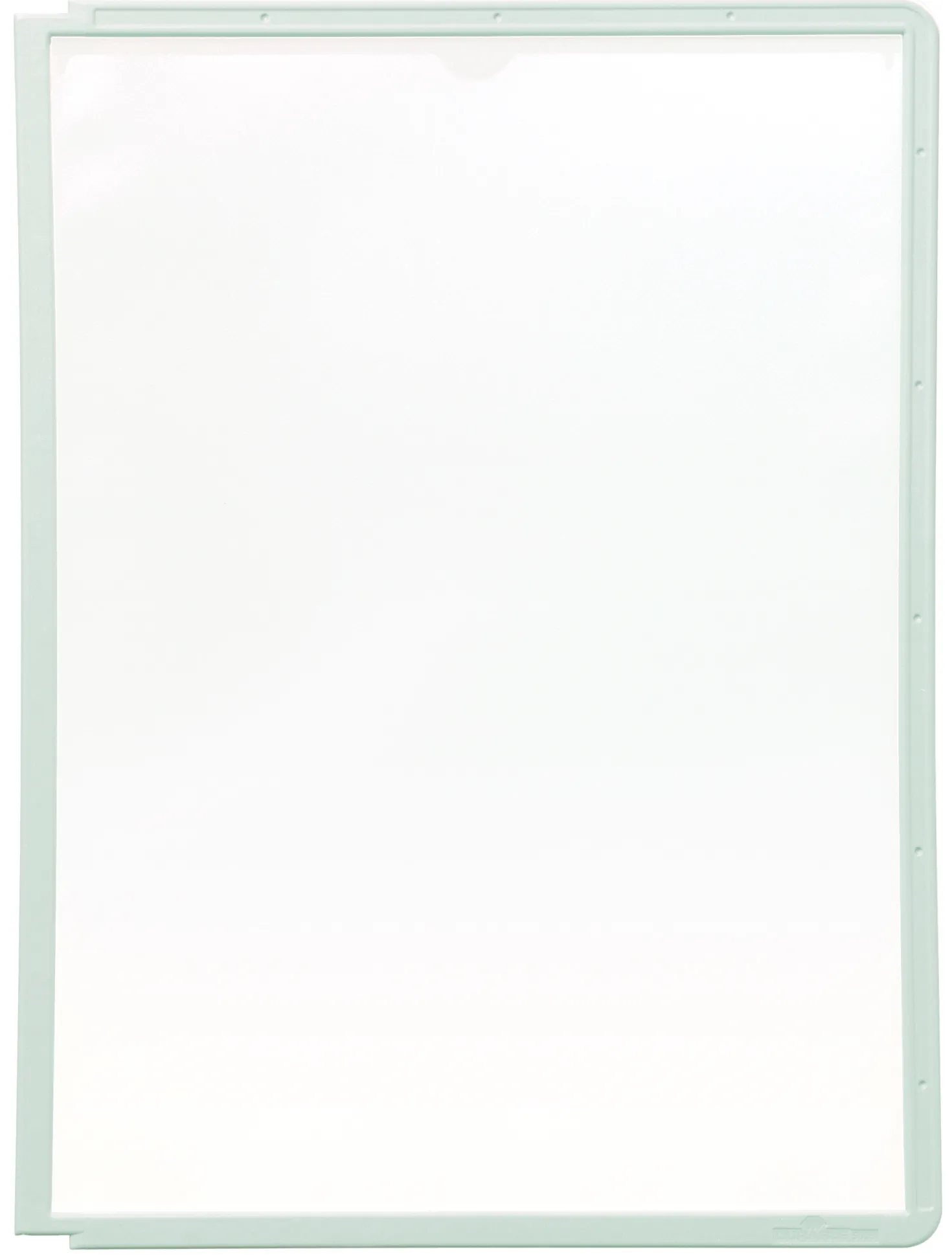 Dokumentpanel Durable Sherpa A4, grå ram, 5 st