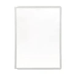 Dokumentpanel Durable Sherpa A4, grå ram, 5 st