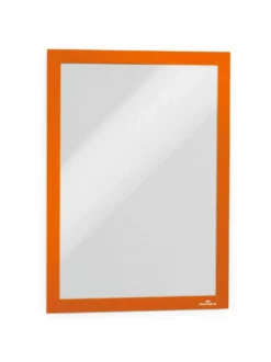 Dokumentram Durable Duraframe A4 Orange, självhäftande, 2 st/fp